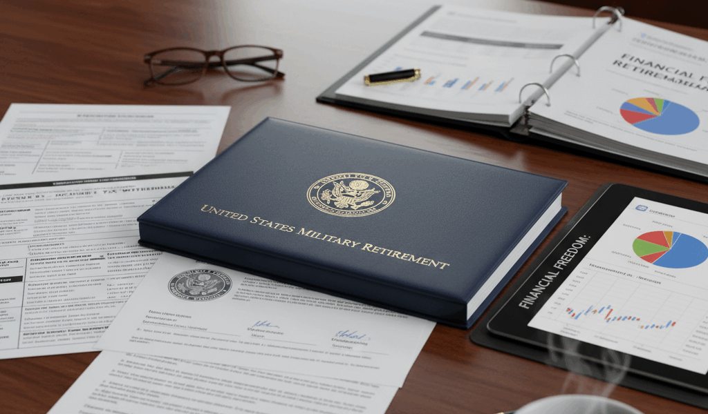 Military retirement and state tax documents