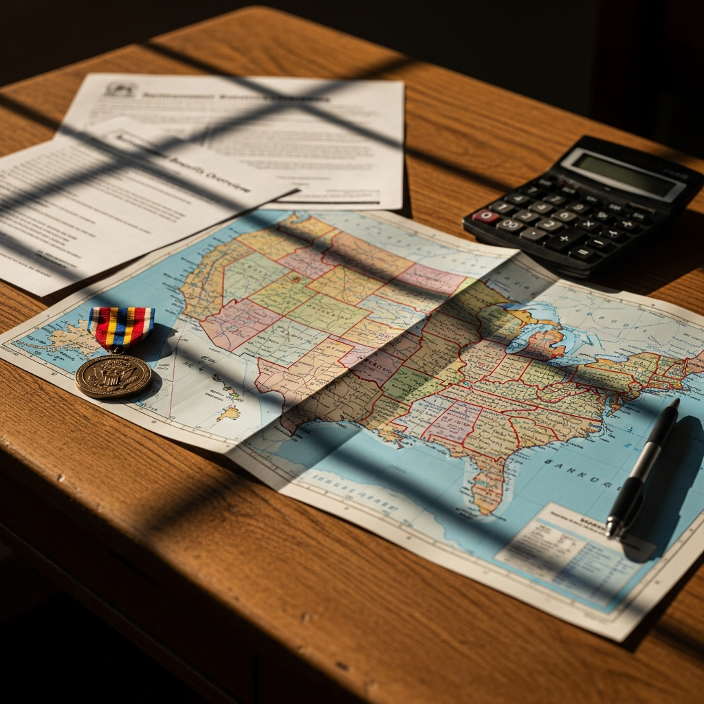 How Military Retired Pay Is Taxed by State