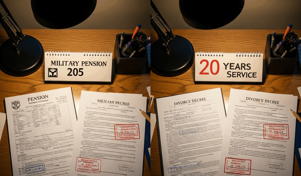 What Happens to Your Military Pension If You Divorce