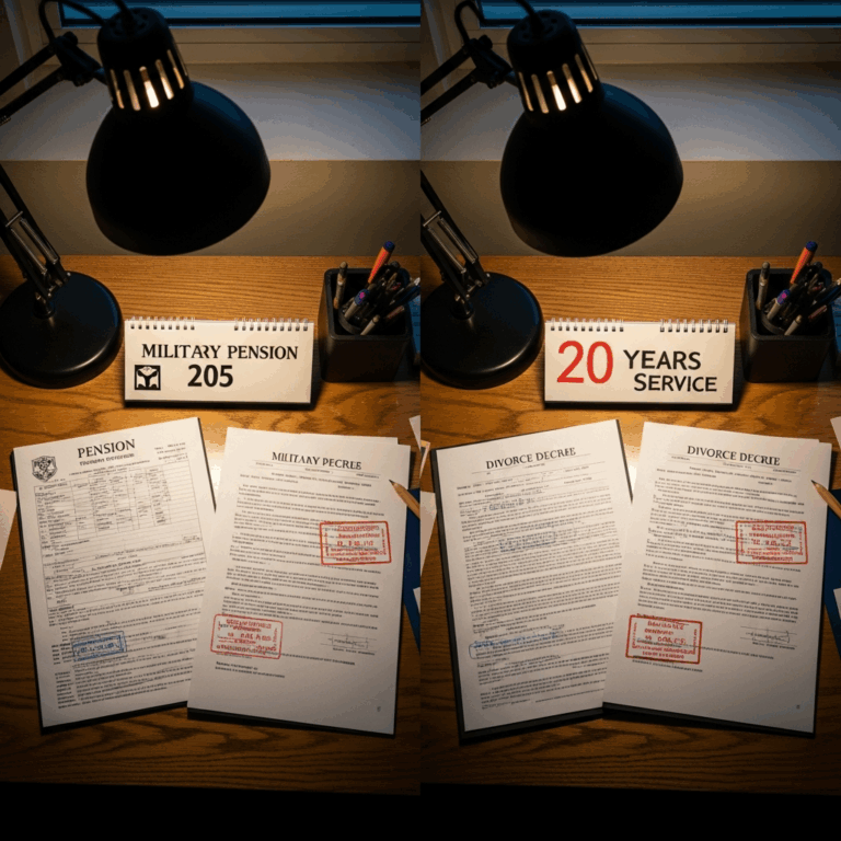 What Happens to Your Military Pension If You Divorce