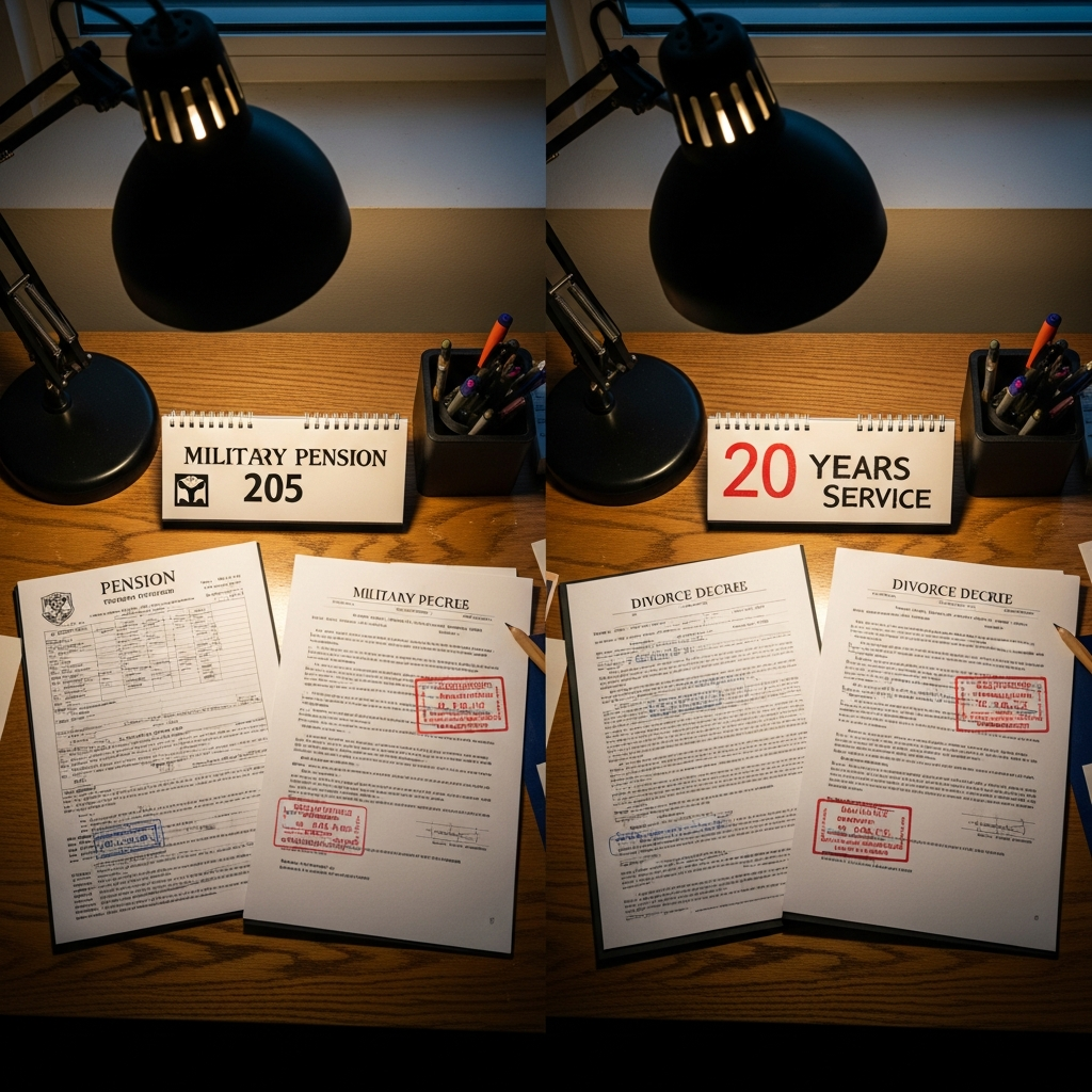 What Happens to Your Military Pension If You Divorce