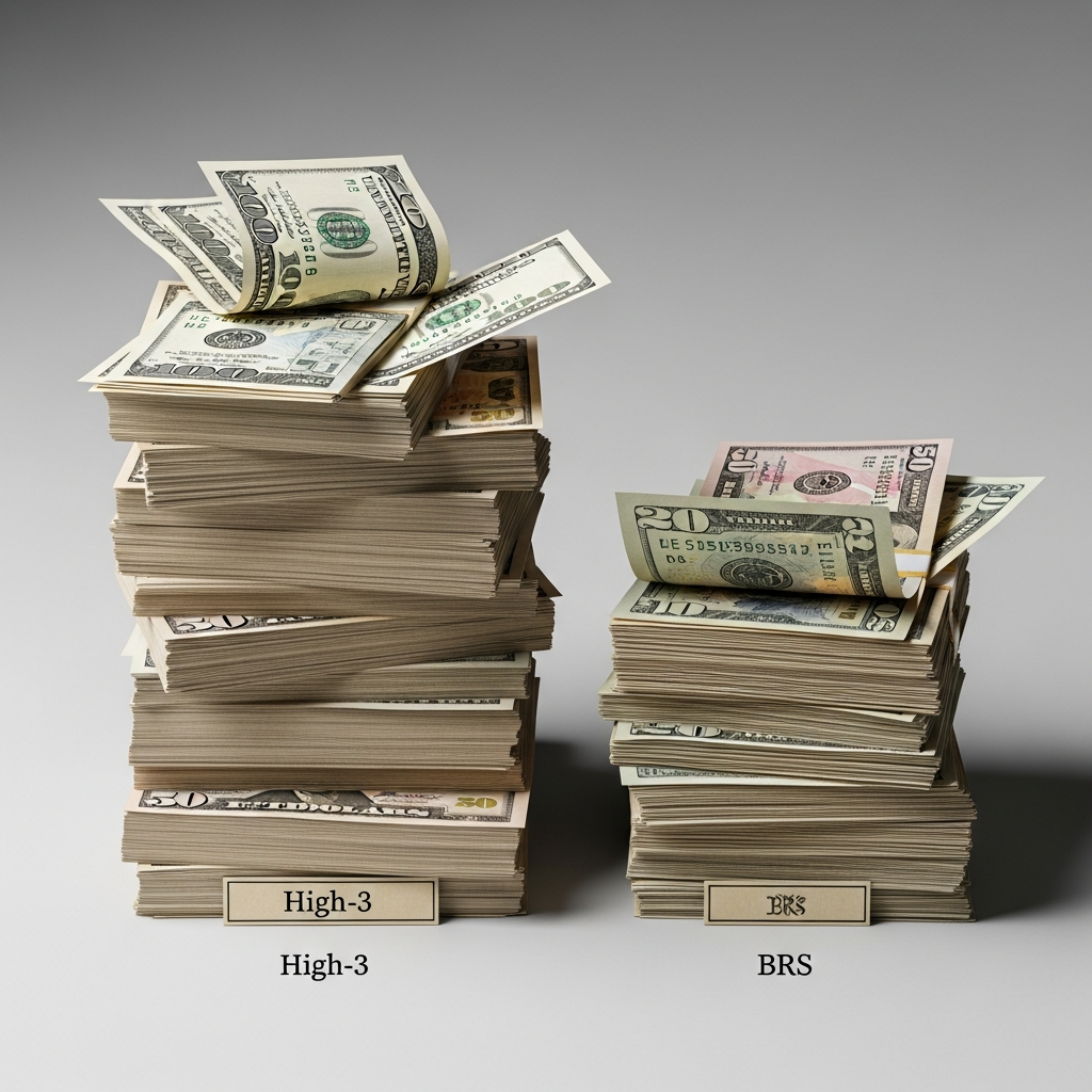 High-3 vs BRS Military Retirement — Which System Pays More?